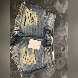 Blue Jean shorts. Kancan size medium . New